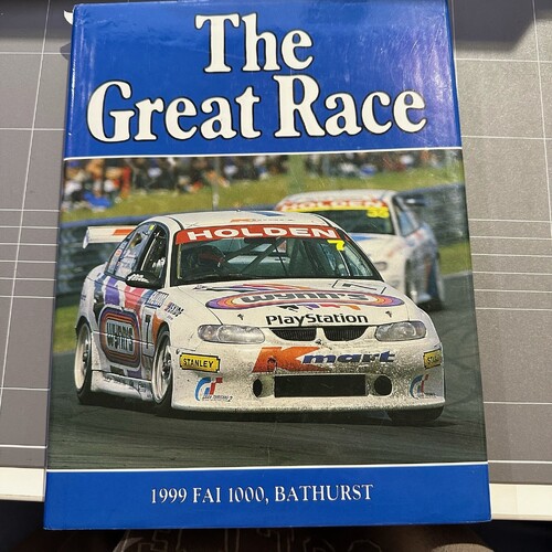 THE GREAT RACE #19 - 1999 BATHURST 1000 HARDCOVER BOOK