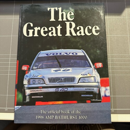 THE GREAT RACE #18 - 1998 BATHURST 1000 HARDCOVER BOOK
