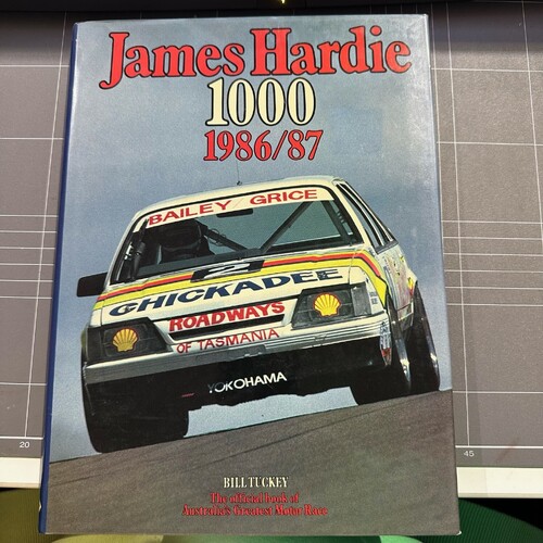 JAMES HARDIE 1000 1986/87 OFFICIAL BOOK BATHURST AUSTRALIA MOTOR RACE