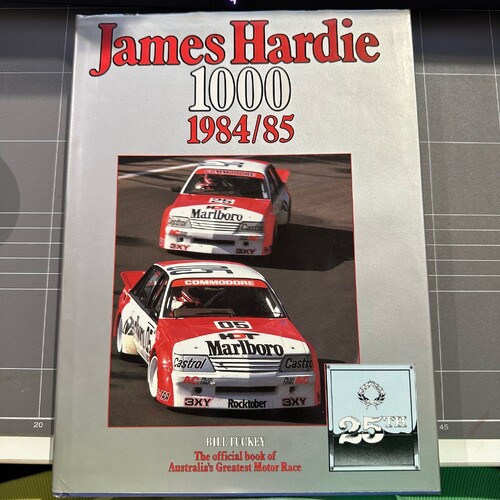 JAMES HARDIE 1000 1984/85 OFFICIAL BOOK BATHURST AUSTRALIA MOTOR RACE