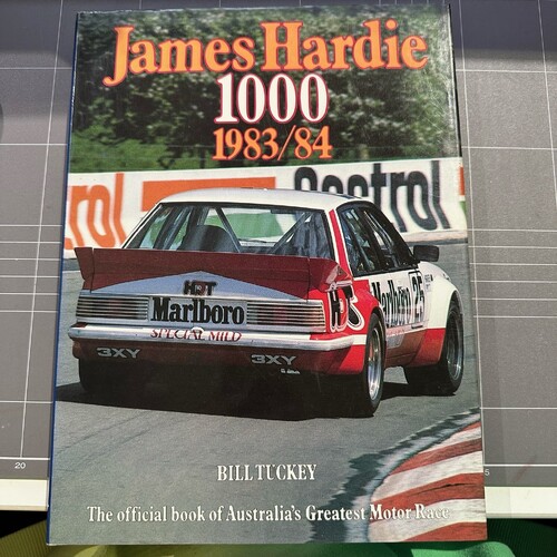 JAMES HARDIE 1000 1983/84 OFFICIAL BOOK BATHURST AUSTRALIA MOTOR RACE