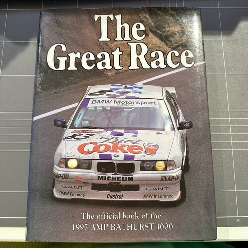 THE GREAT RACE #17 - THE OFFICIAL BOOK OF THE 1997 AMP BATHURST 1000 HC