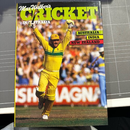 Max Walker's Cricket In Australia 1985/86 Australia India New Zealand