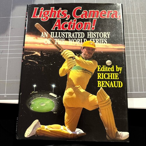 Lights, Camera, Action! Edited by Richie Benaud (Hardcover, 1990)