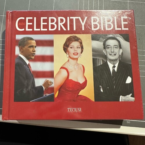 Mini Celebrity Bible (Mini Bible) By Philippe de Baeck (NEW & SEALED)