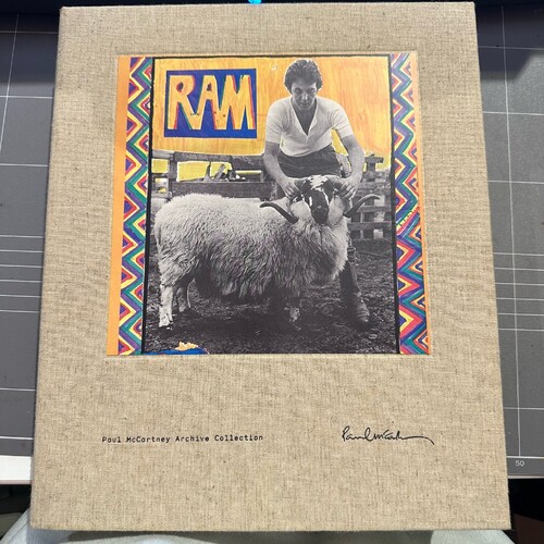 PAUL & LINDA McCARTNEY - RAM Deluxe Book Box, 4 x CD + DVD & Book 2012 MPL Exc Cond!