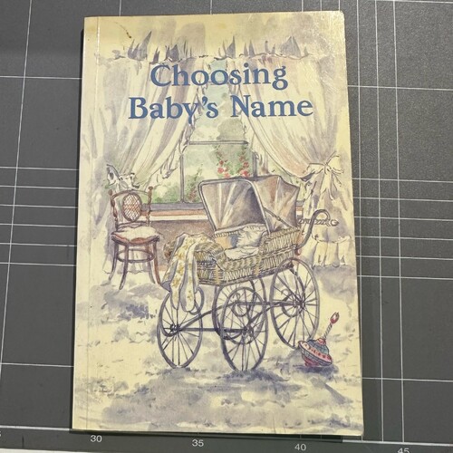 CHOOSING BABY'S NAME (PAPERBACK BOOK) 1992