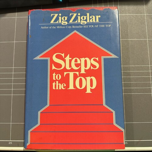 Steps to the Top by Zig Ziglar (English) Hardcover Book