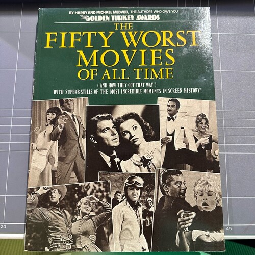 The Fifty Worst Movies of All Time by Harry & Michael Medved 1983 (Paperback)