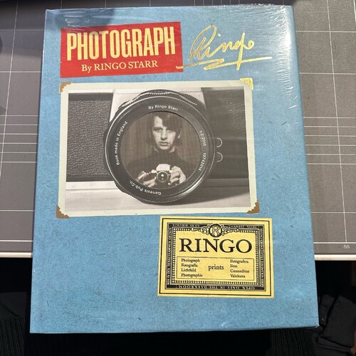 PHOTOGRAPH by Ringo Starr NEW & SEALED (Hardcover Book)