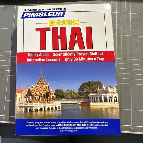 Pimsleur BasicTHAI Course - Lessons 1-10 CD: Learn to Speak THAI - Audio CD