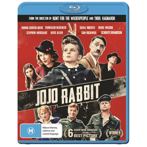 Jojo Rabbit (Blu-ray, 2019) Alfie Allen Drama Region