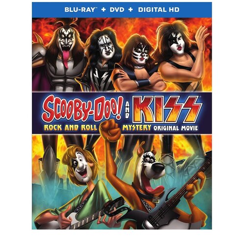 Scooby-Doo! And KISS: Rock and Roll Mystery Movie BluRay DVD