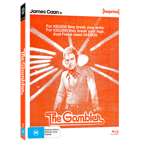 The Gambler (Imprint Blu-Ray, 1974) Movie Limited Edition - James Caan