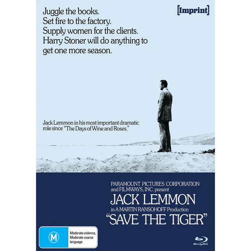 Save the Tiger (Imprint #171 Special Edition) Blu-Ray Movie