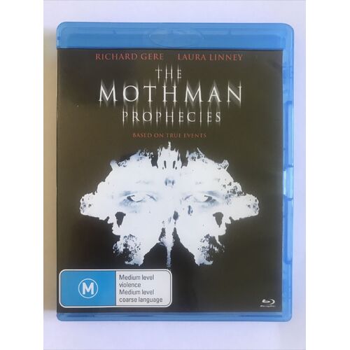 The Mothman Prophecies - BluRay Movie NEW Sealed with Richard Gere