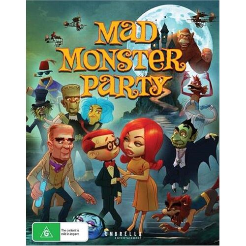 Mad Monster Party Blu-Ray Movie by Umbrella Entertainment