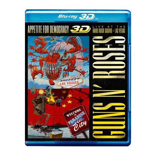 Guns N Roses - Appetite For Democracy Live At The Hard Rock 3D BLU RAY