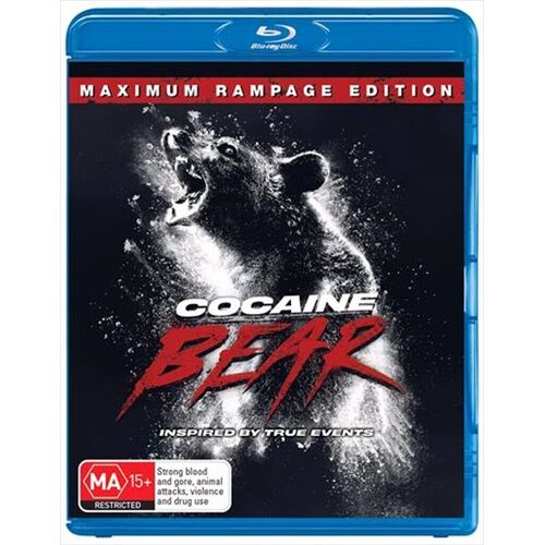 Cocaine Bear - Maximum Rampage Edition (Blu-Ray, 2023) N