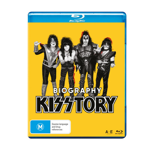 Kiss Kisstory - Biography Documentary Movie Blu-Ray