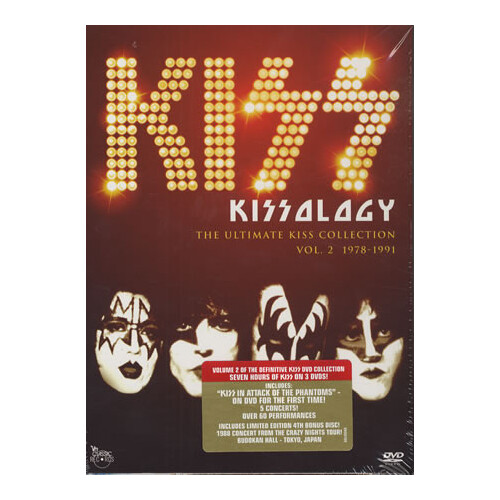 KISS – Kissology: The Ultimate Kiss Collection Vol. 2 1978-1991 3 DVDs