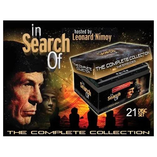 In Search Of hosted by Leonard Nimoy Box Set 7 seasons DVD 21 Disc Set