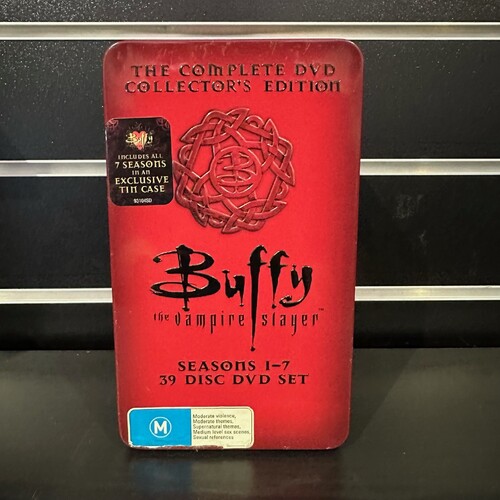 BUFFY The Vampire Slayer DVD Complete Seasons 1-7 Tin Boxset Collector's Edition
