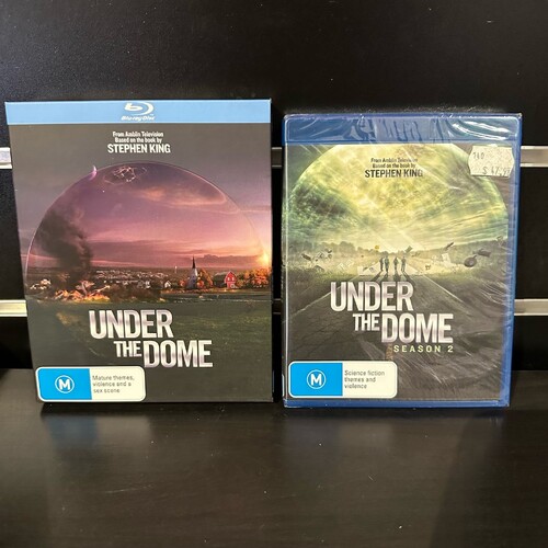 UNDER THE DOME TV SERIES - Seasons 1 & 2 on BLUE-RAY