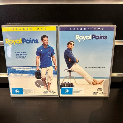 ROYAL PAINS Seasons 1 & 2 DVD - Region 4