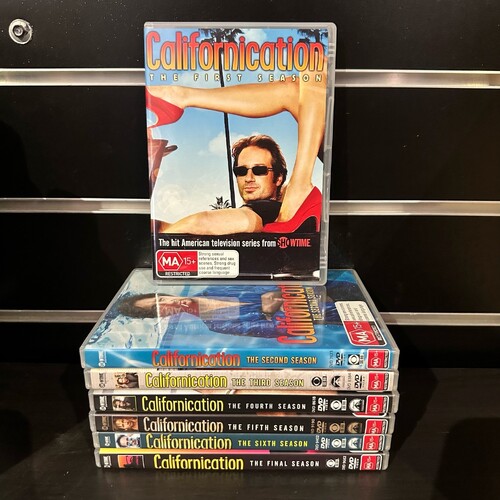 CALIFORNICATION Complete Series Seasons 1-7 DVD Region 4