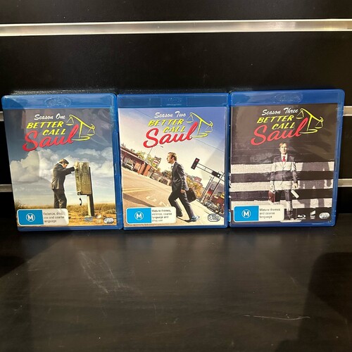 BETTER CALL SAUL Seasons 1, 2 & 3 Blu-ray