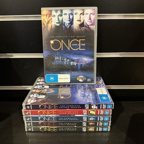 ONCE UPON A TIME DVD Series, SEASONS 1 - 6  Region 4