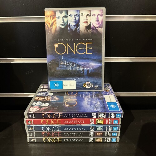 ONCE UPON A TIME DVD Series, SEASONS 1 - 6  Region 4