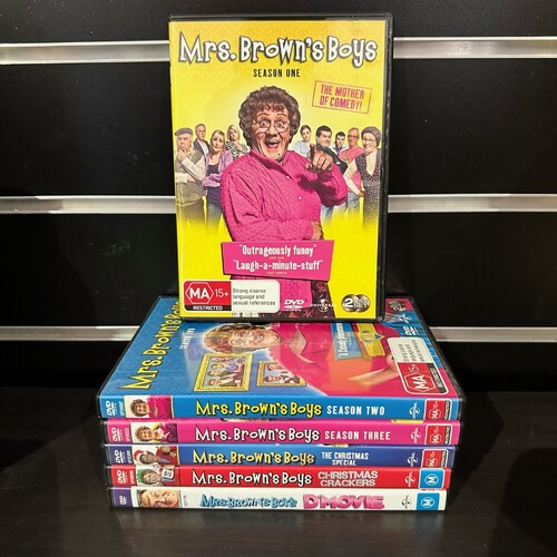 MRS BROWNS BOYS Seasons 1-3 + D'MOVIE + CHRISTMAS CRACKERS + THE CHRISTMAS SPECIAL
