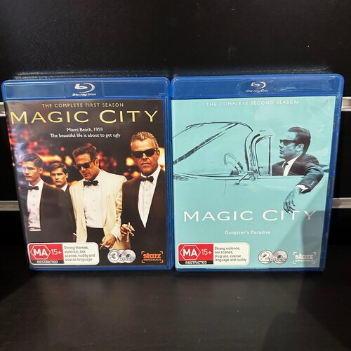 MAGIC CITY  Complete seasons 1 & 2 Blu-ray