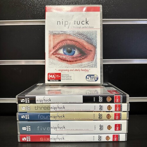 Nip / Tuck - Complete Series - Seasons 1-6 Region 4 (season 4 is missing disc 2)