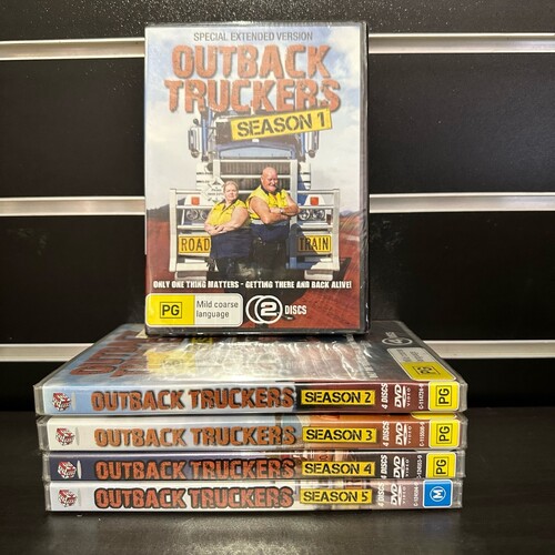 OUTBACK TRUCKERS - Seasons 1 - 5 BRAND NEW / SEALED Region 4