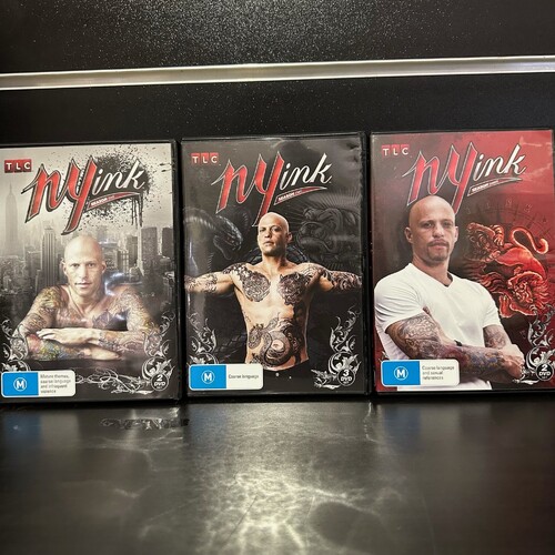 NY INK - DVD Seasons 1, 2 & 3  Region 4