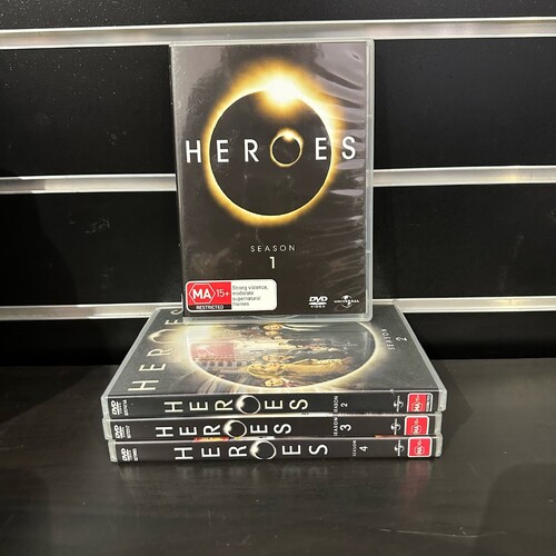 HEROES Complete Series - Seasons 1 - 4  Region 4