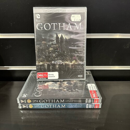 GOTHAM : SEASONS 1 - 3 BRAND NEW AND SEALED DVD'S Region 4