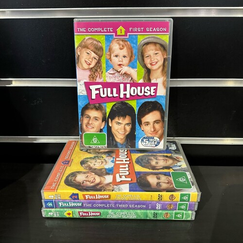 FULL HOUSE DVD'S SERIES: Seasons 1 - 4  Region 4