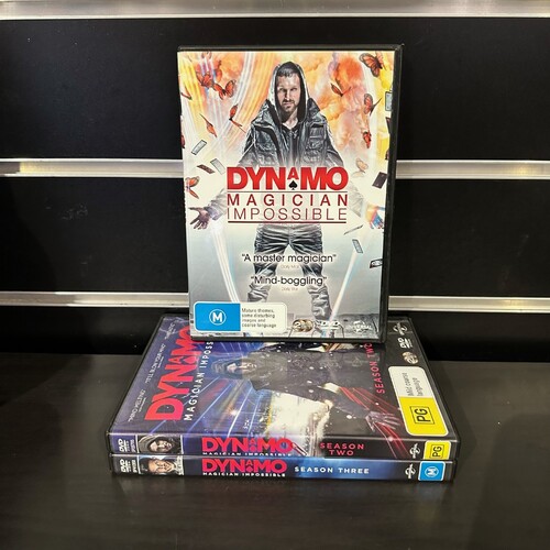 Dynamo : Magician Impossible : DVD Seasons 1-3 (Region 2 & 4)