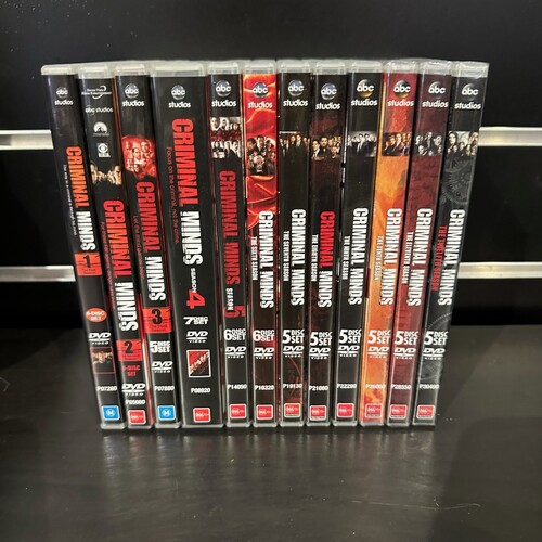 CRIMINAL MINDS SERIES:  Seasons 1-12 Series (DVD) Region 4