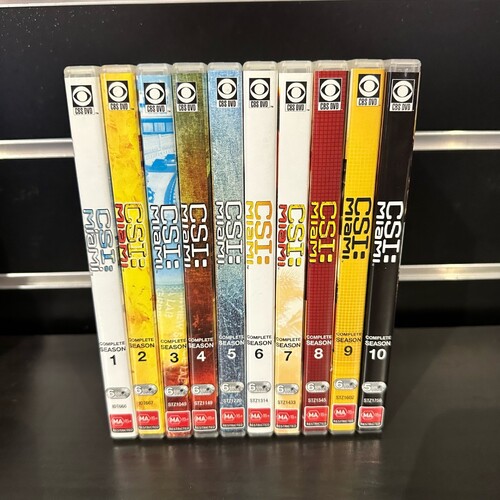 CSI MIAMI: The Complete Series, Seasons 1-10 DVD