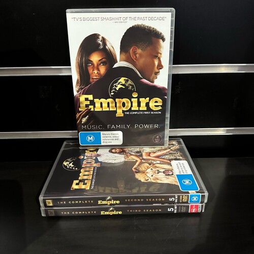 EMPIRE: COMPLETE TV SEASONS 1-3 DVD Region 4