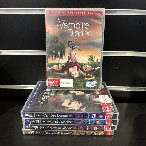 THE VAMPIRE DIARIES Seasons 1,2,4,5 & 6 DVD
