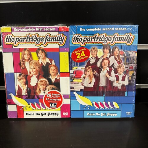 THE PARTRIDGE FAMILY Complete Seasons 1 & 2 DVD REGION 1