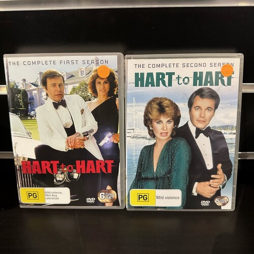 HART TO HART Complete Seasons 1 & 2 DVD REGION 4