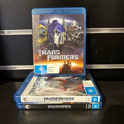 TRANSFORMERS - 3 MOVIE COLLECTION - BLU-RAY GC