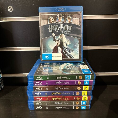 HARRY POTTER 8 MOVIE COLLECTION - BLU-RAY - YEARS 1-7 GC